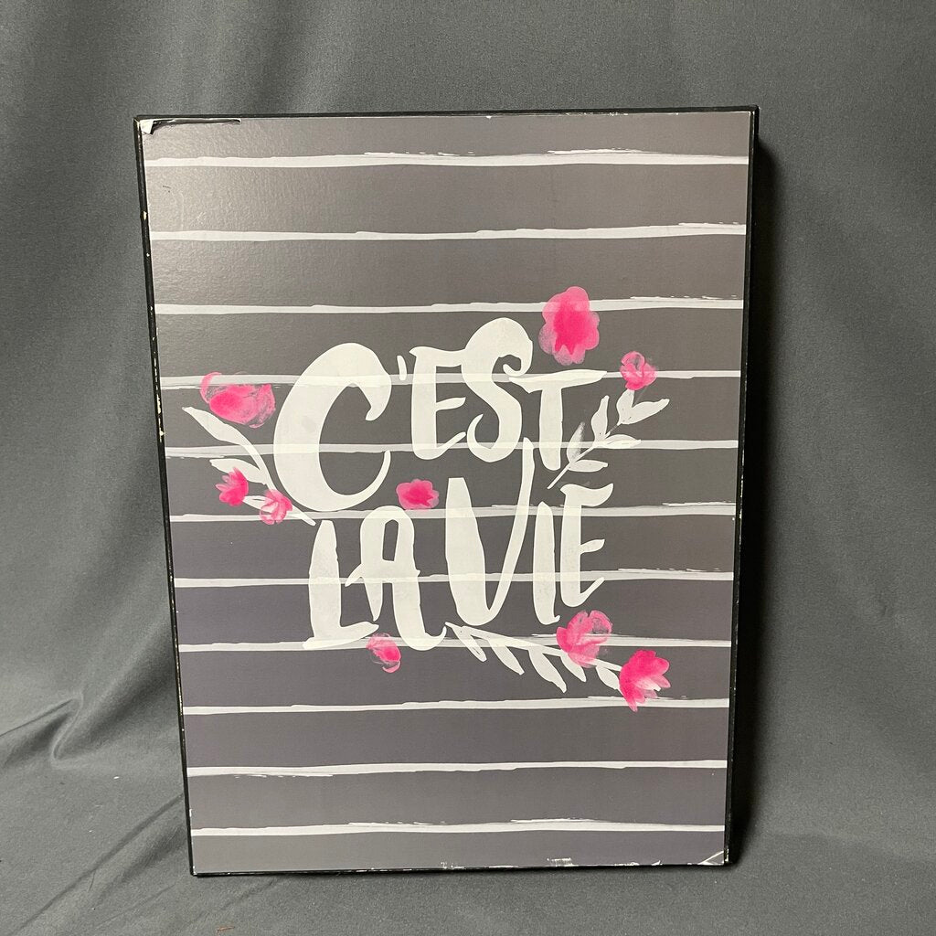 C'est La Vie Print