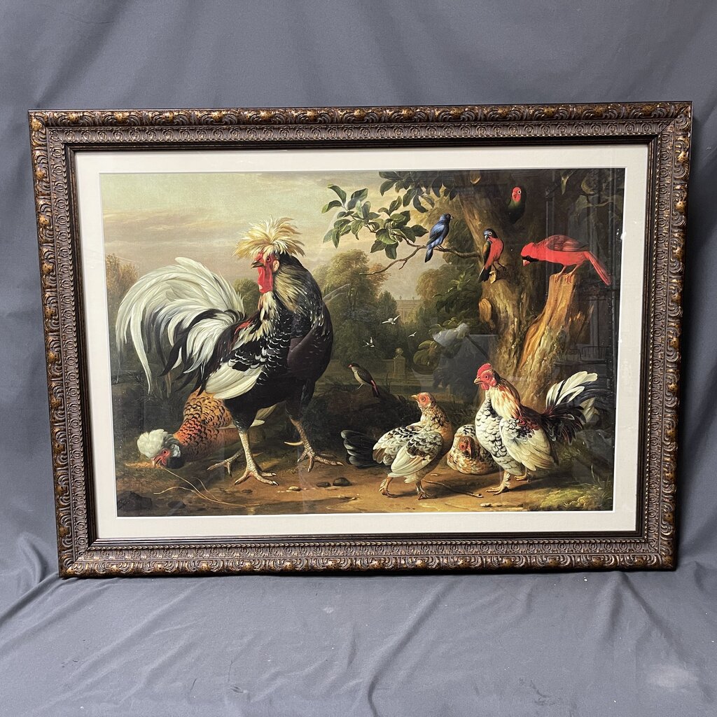 Fancy Rooster Print