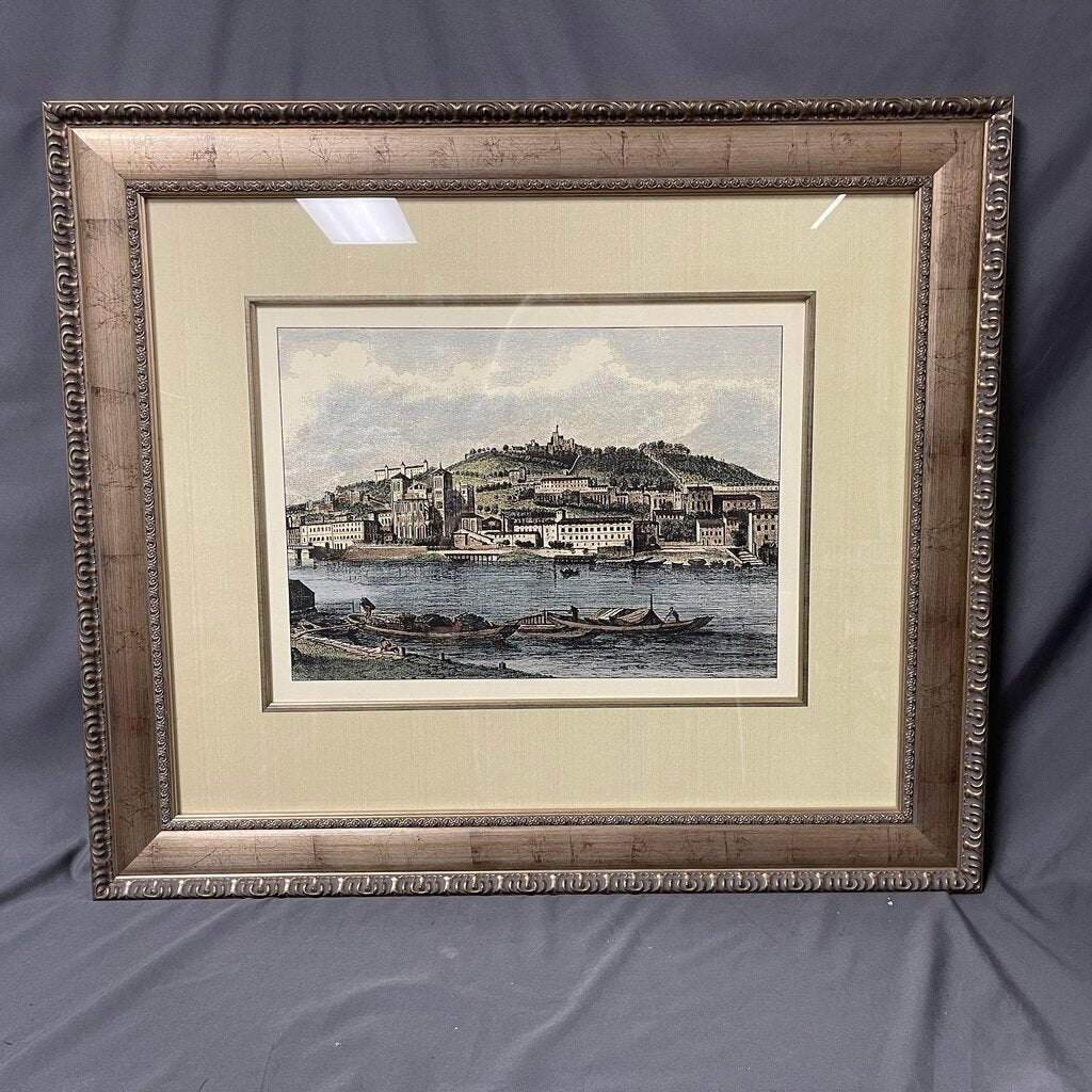European Waterfront City Print