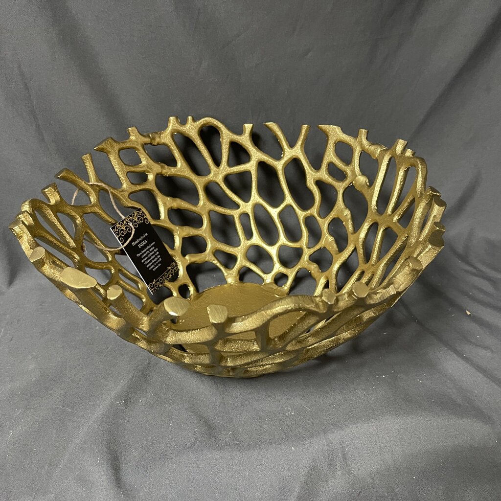 *NEW* Metal Coral Bowl
