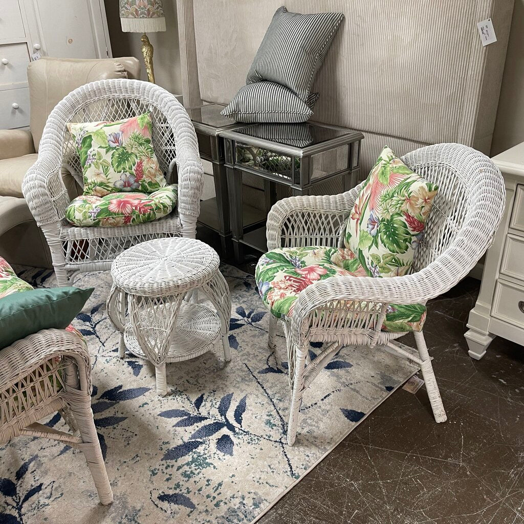 4-pc Wicker Patio Set