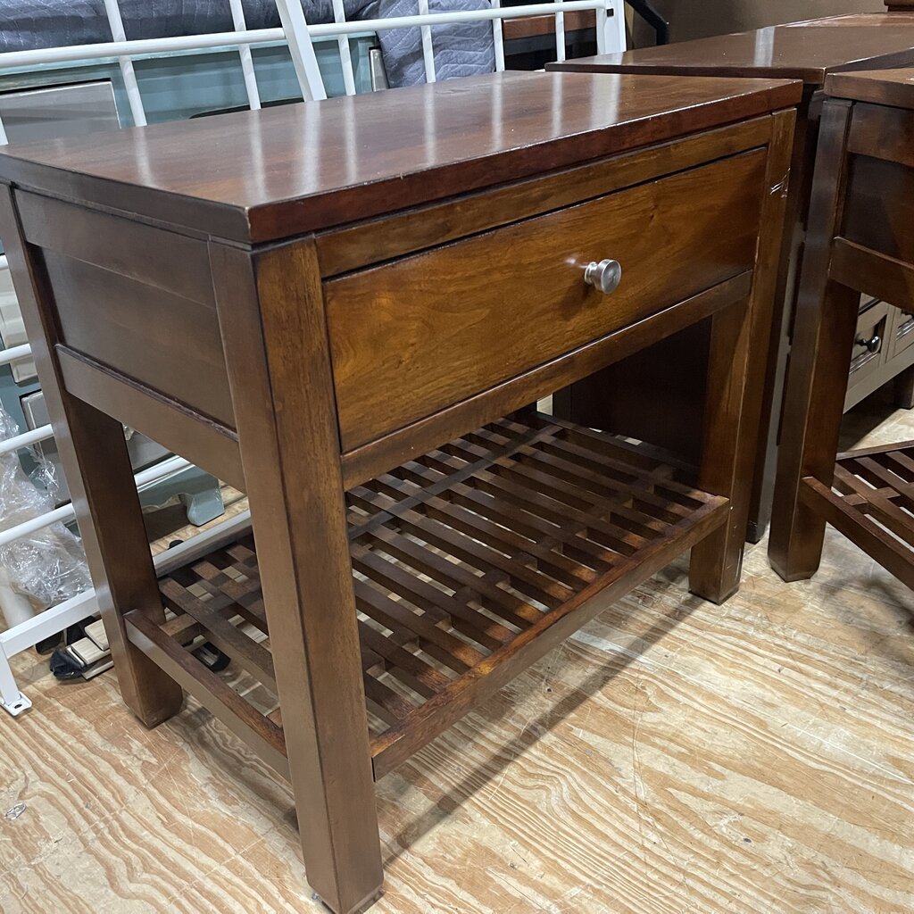 Pair Mission Style Nightstands