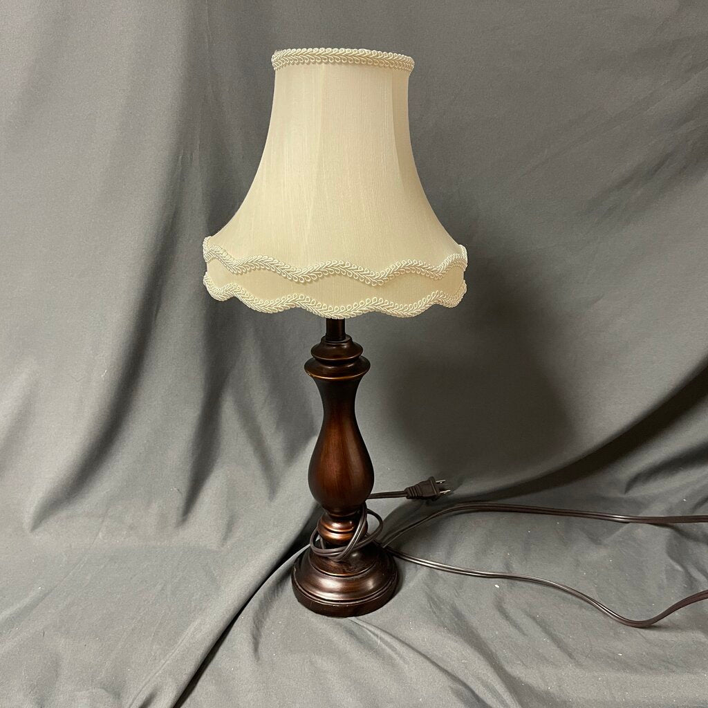 Small Wood Table Lamp