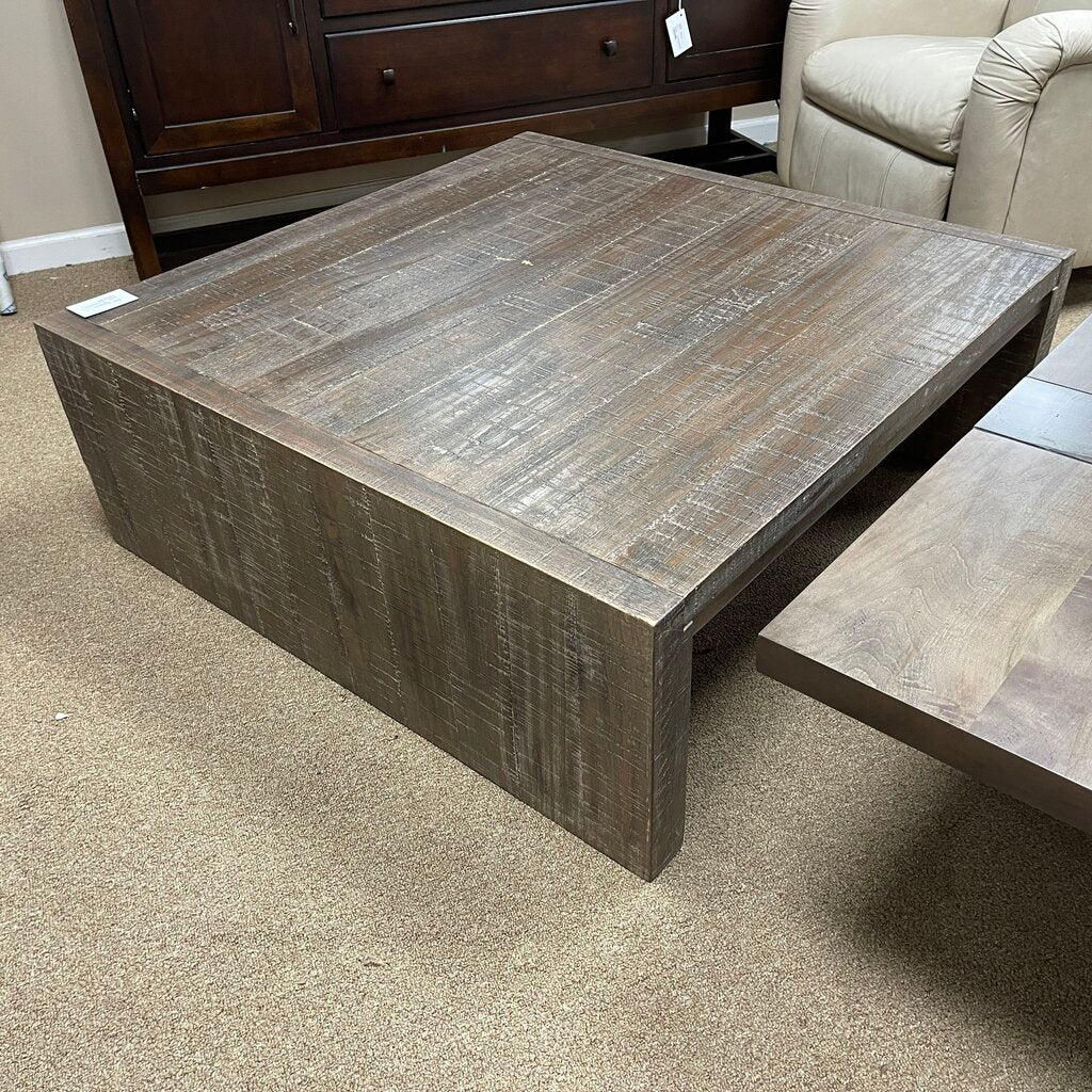 Farmhouse Style Square Coffee Table