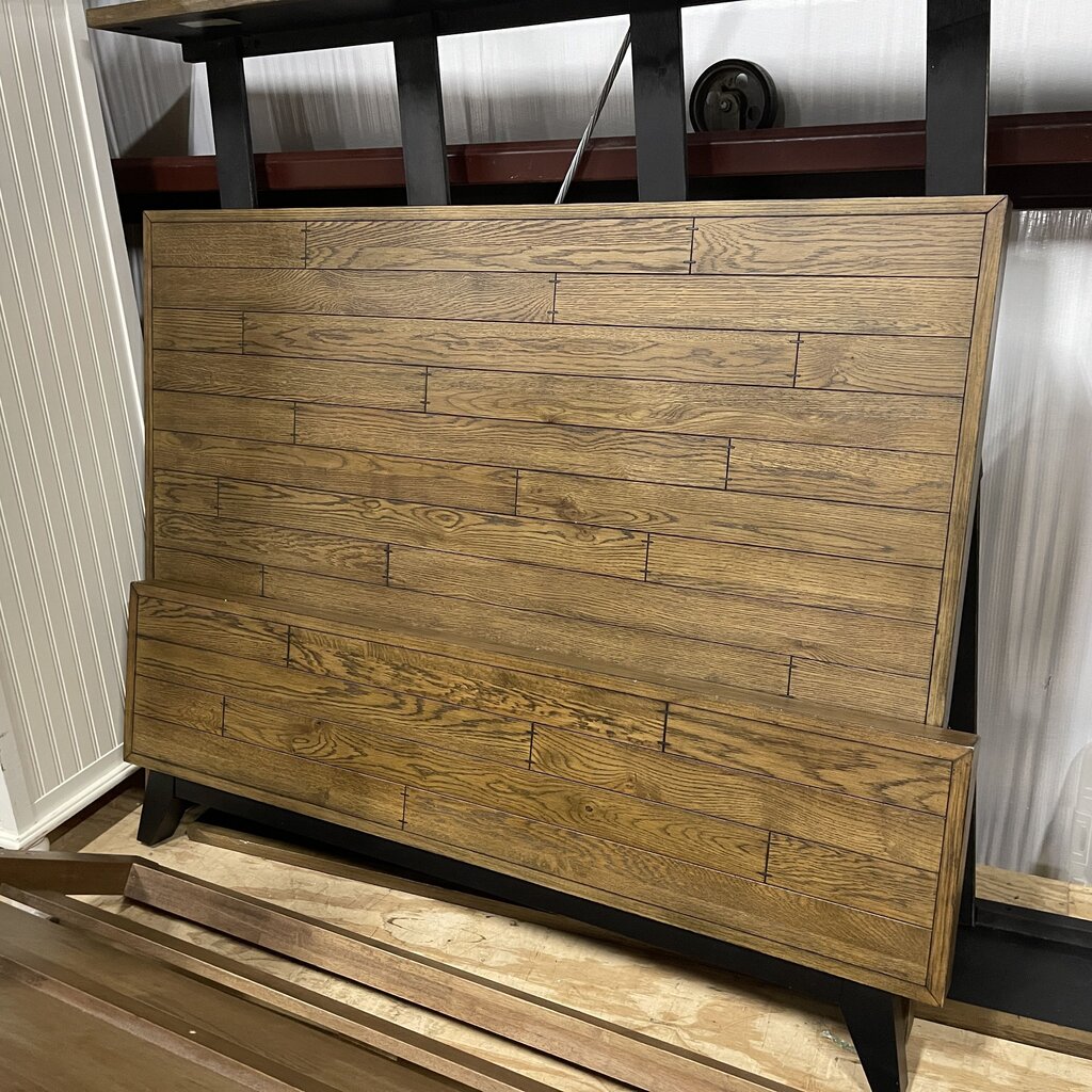 Rustic Wood Bed
