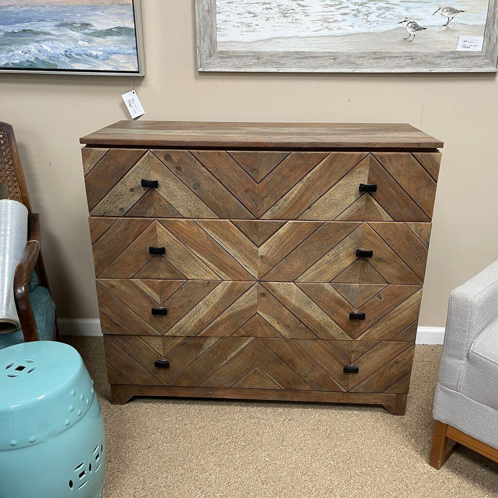 Rustic Wood Chest of Drawers