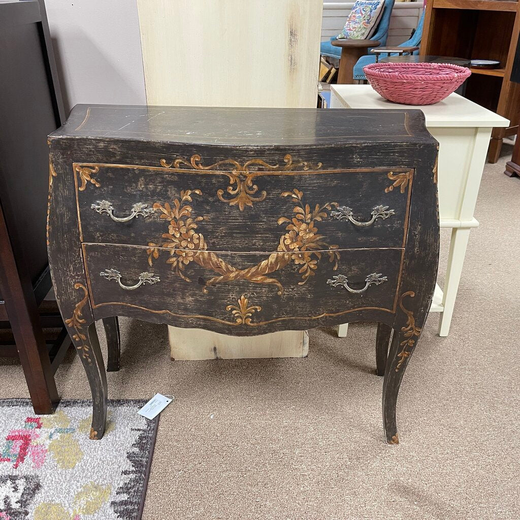 Chinoiserie 2-Drawer Bombay Chest