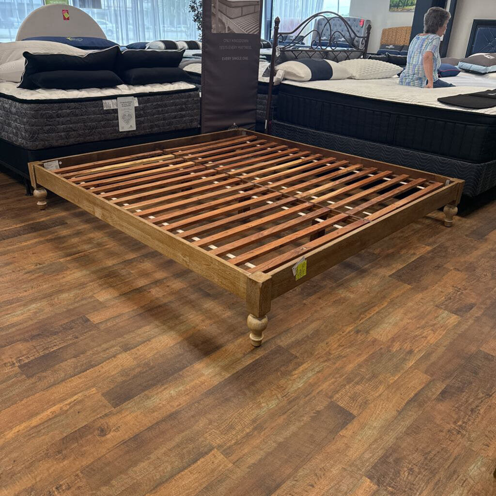 Wood Platform Bed