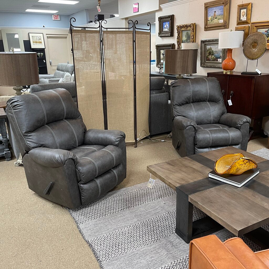 Microfiber Rocker Recliner