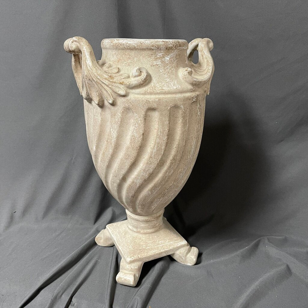 Porcelain Grecian Urn Style Vase