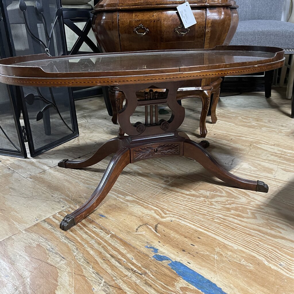 Vintage Harp Coffee Table