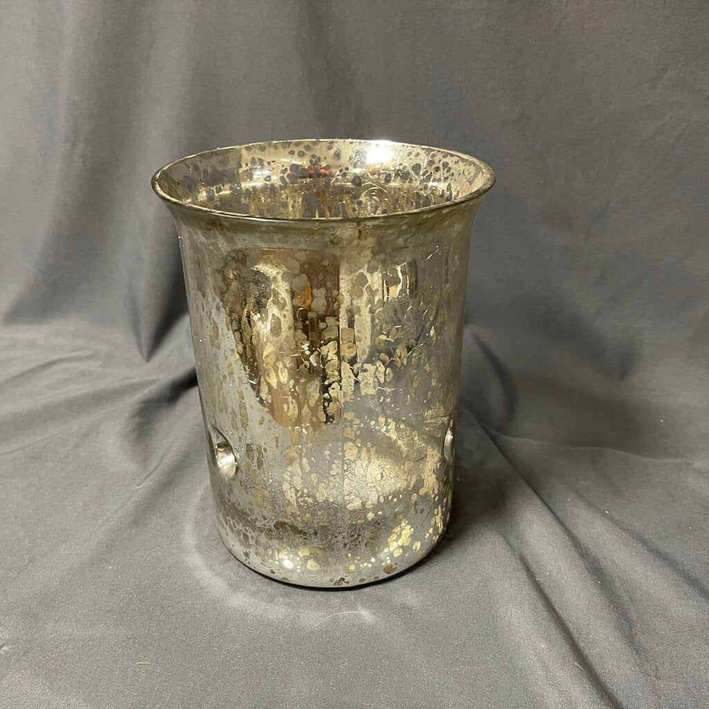 Mercury Glass Candle Holder