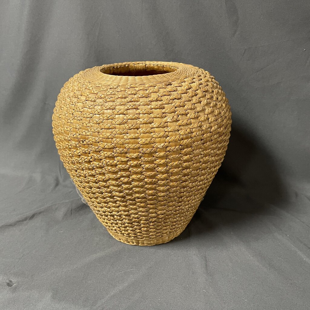 Rattan Vase