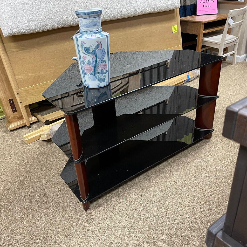 Glass TV Stand