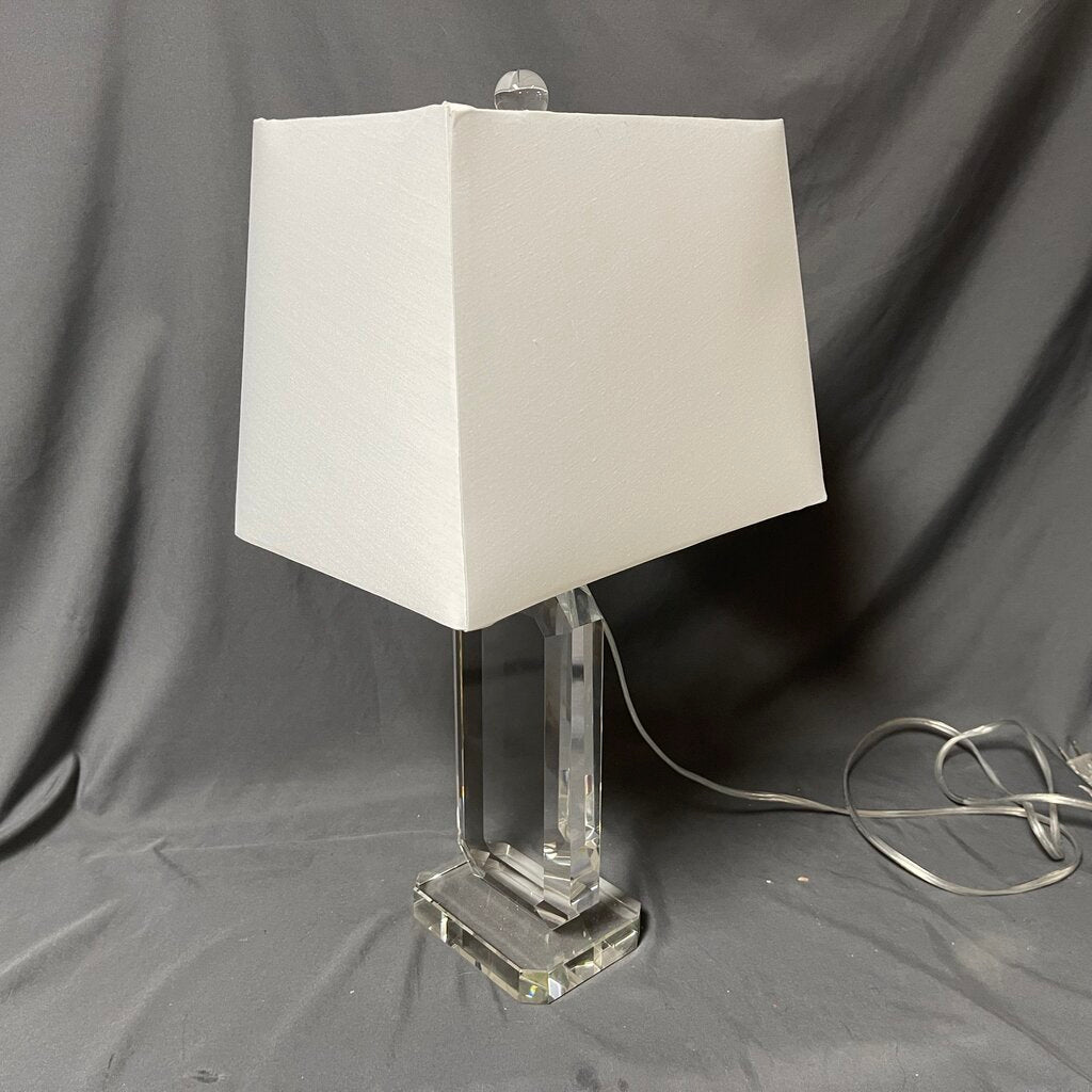 Rectangular Crystal Lamp