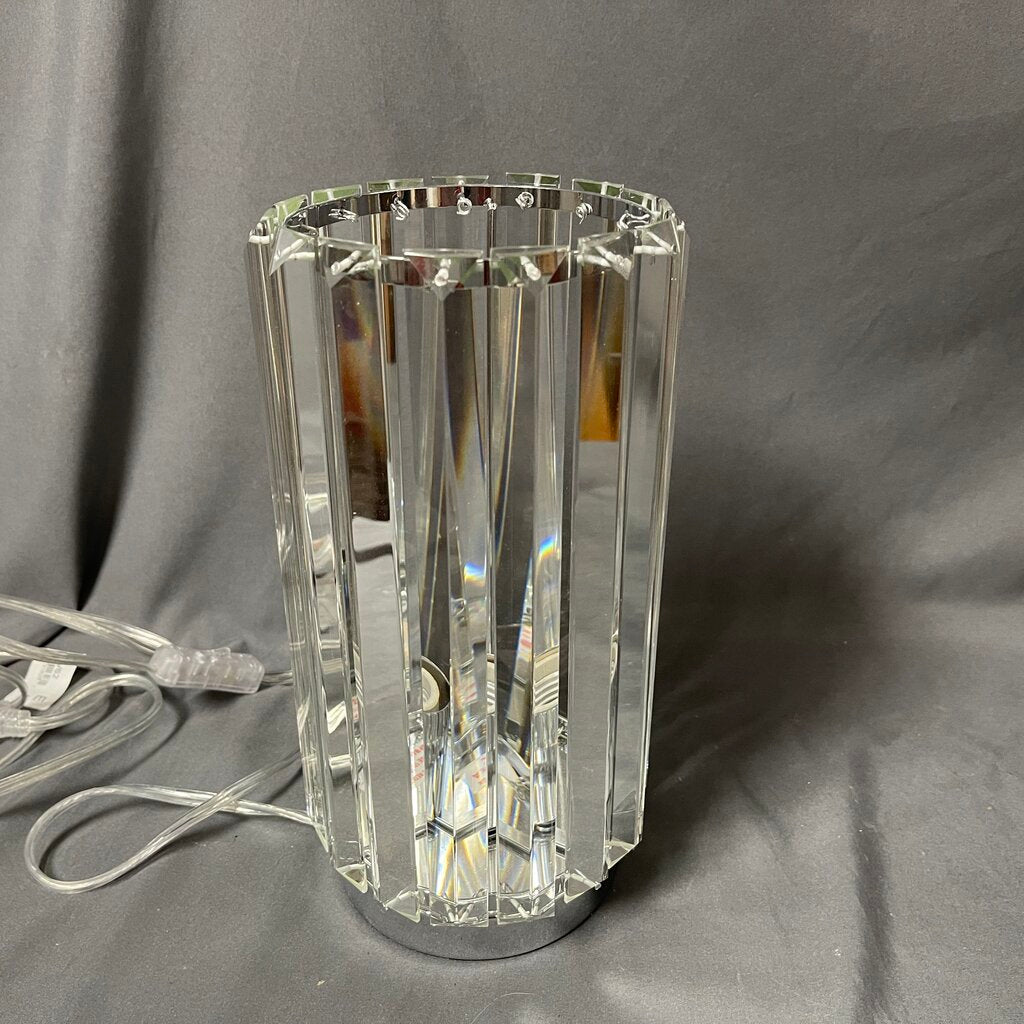 Crystal Prism Cylinder Lamp
