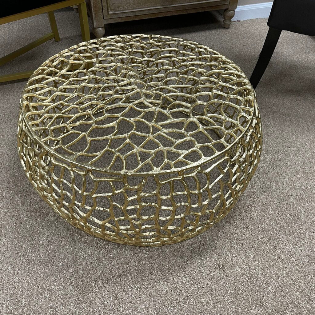 Modern Metal Mesh Coffee Table