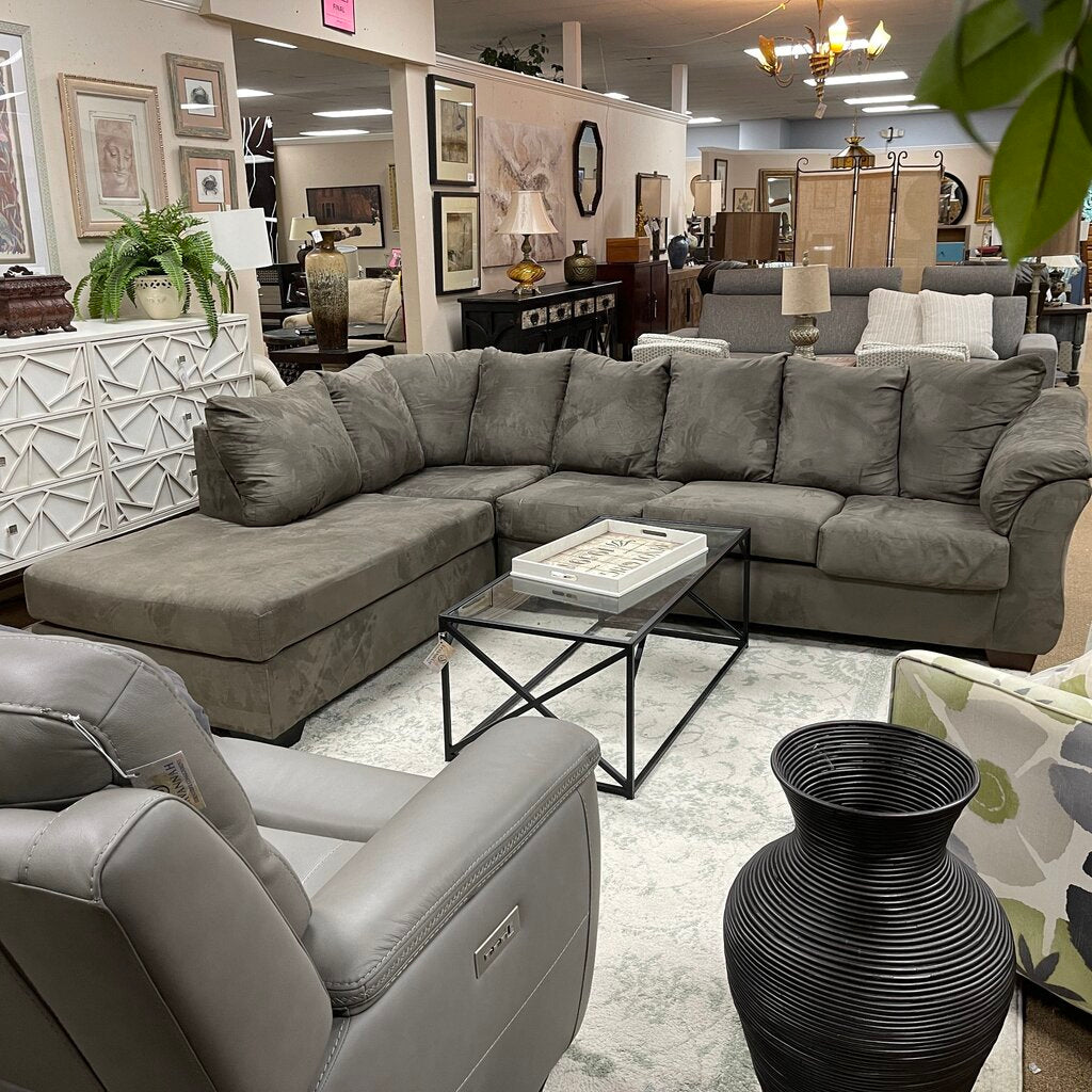 Microfiber Sectional