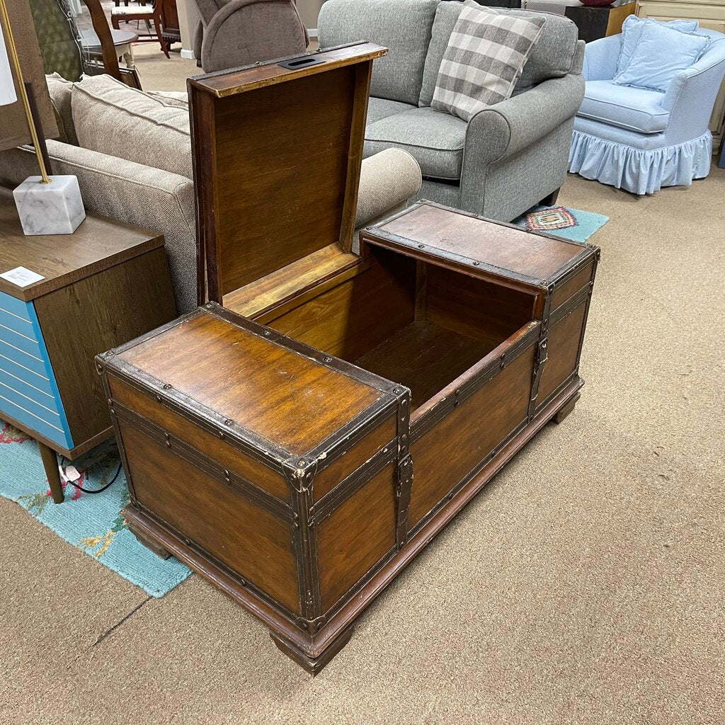 Storage Trunk Style Coffee Table