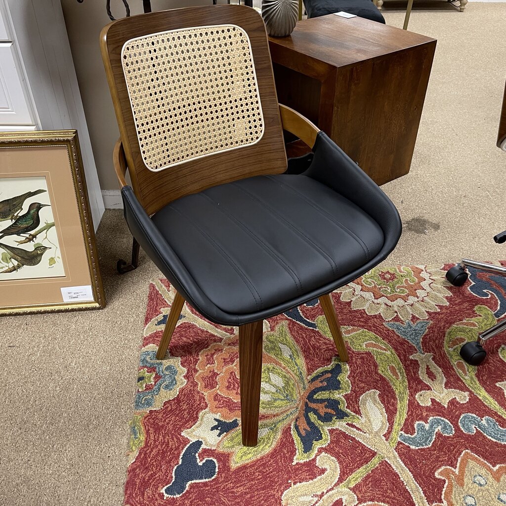 Faux Leather Swivel Office Chair