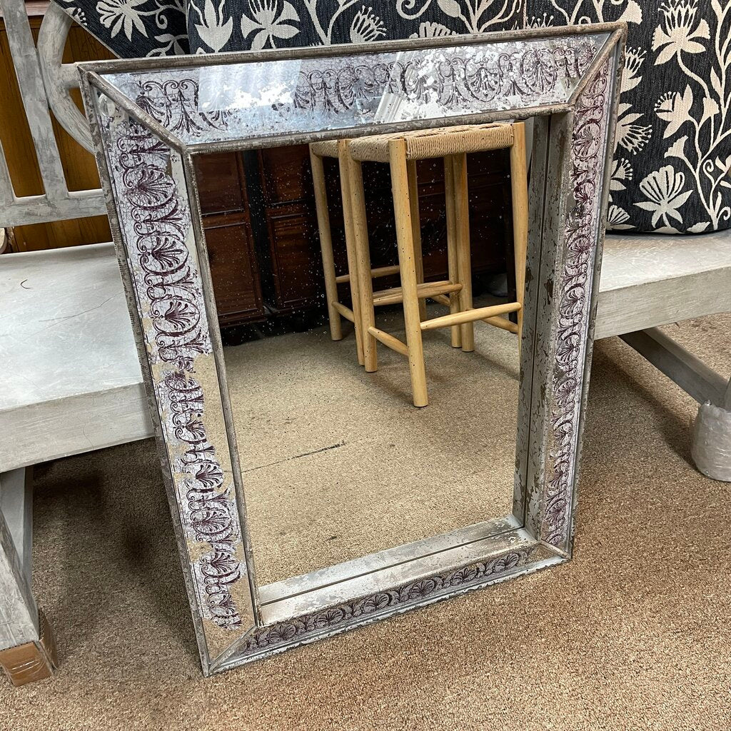 Distressed Edge Mirror