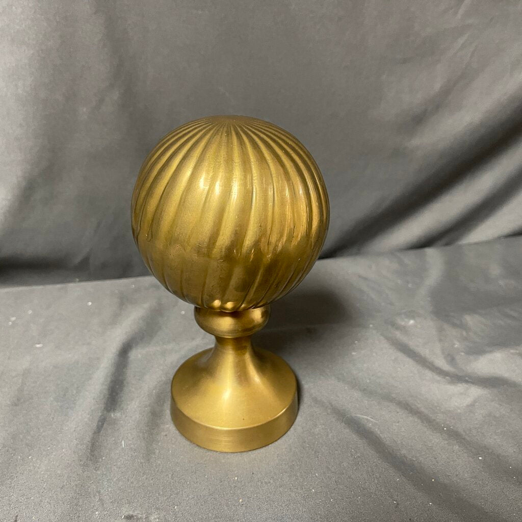 Decorative Round Brass Finial