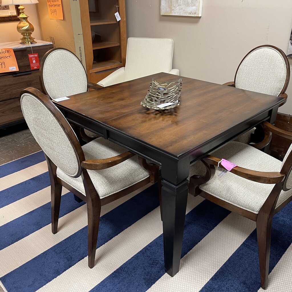 Square Dining Table + 2-16" Leaves