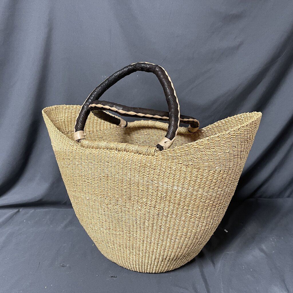 Wicker Shopping Tote