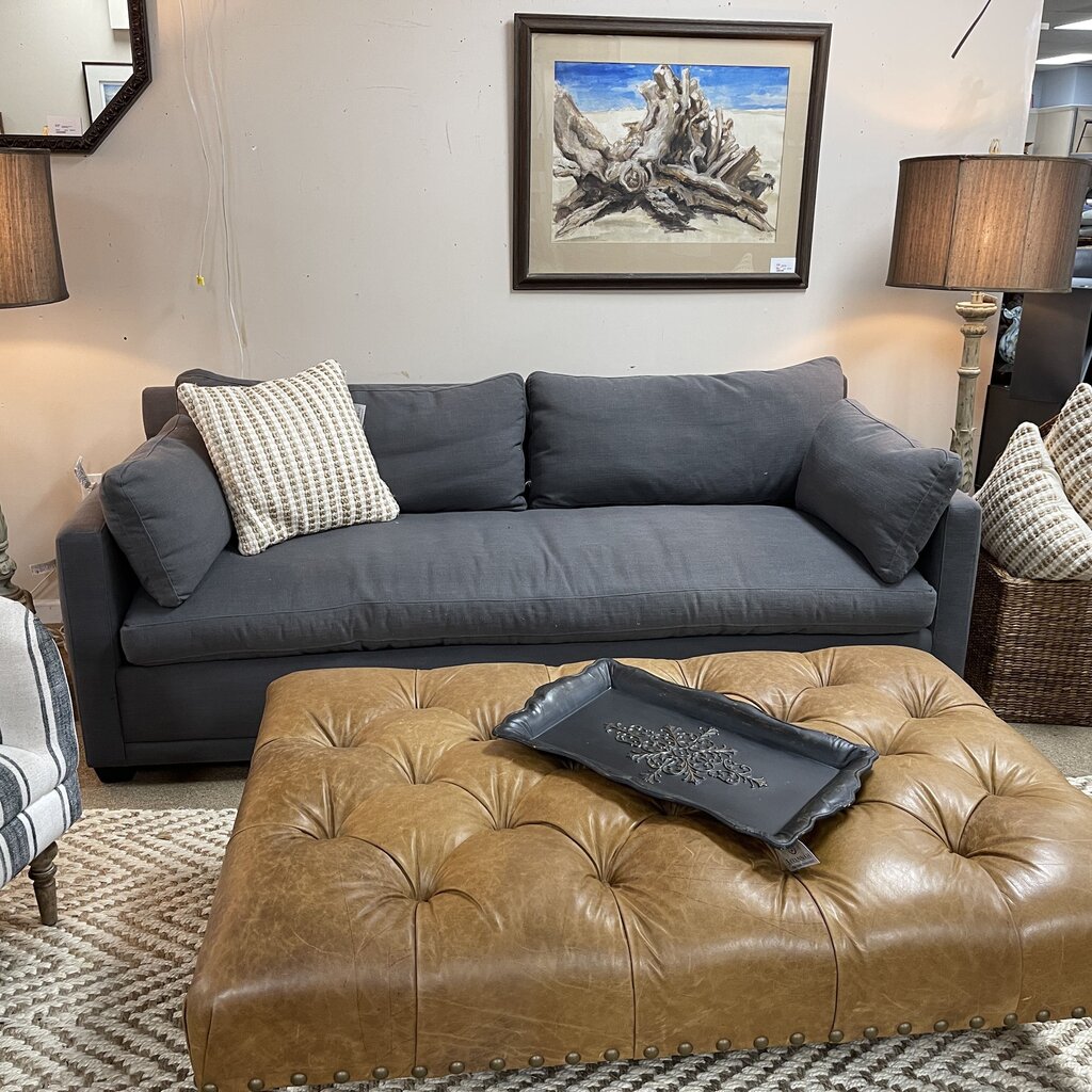 Down Filled Linen Sofa