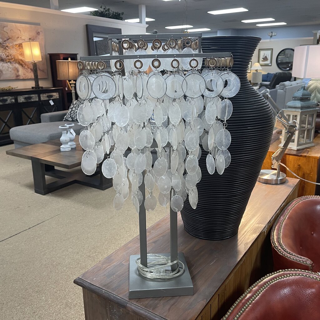 Capiz Shell Table Lamp