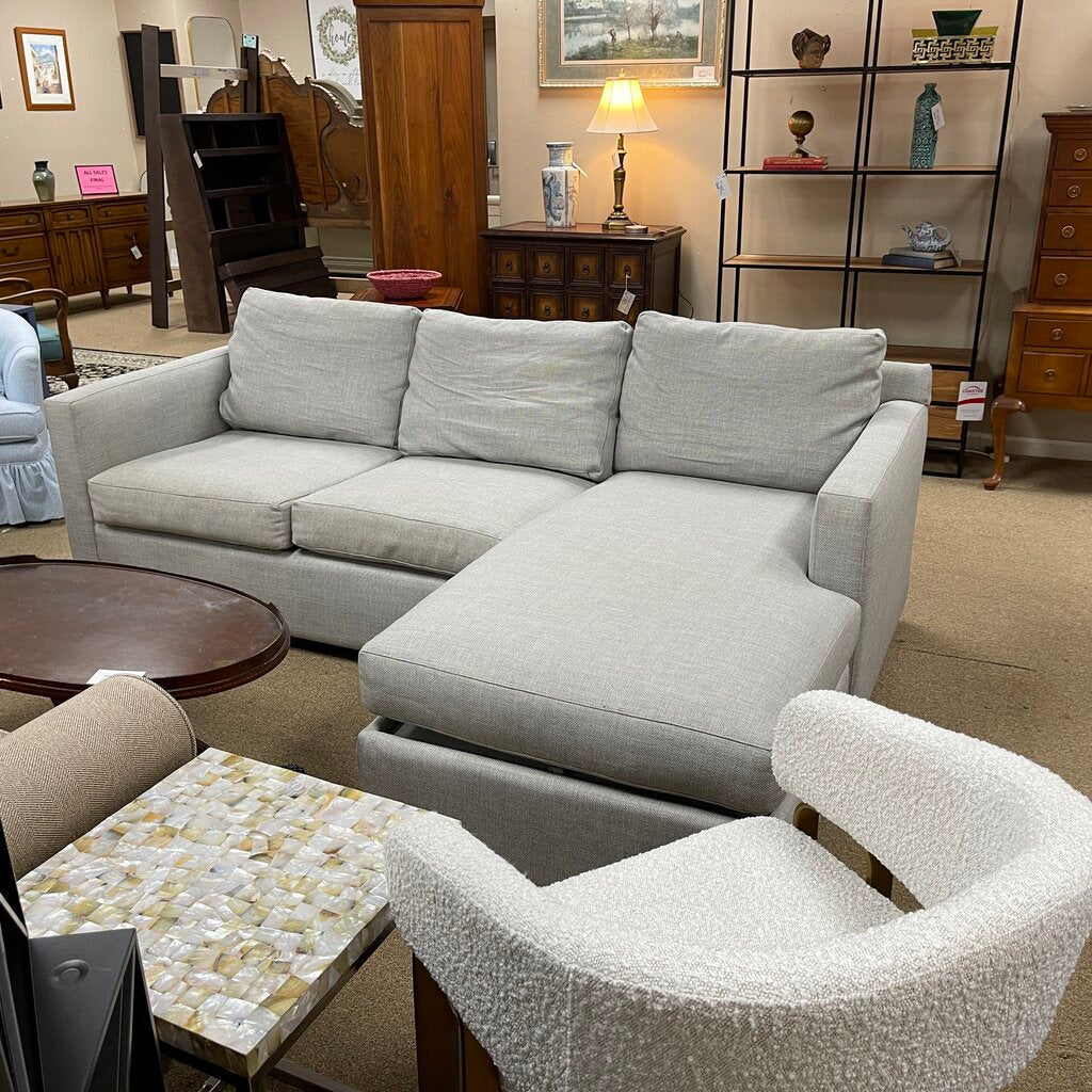 Reversible Chaise Sectional w/Storage