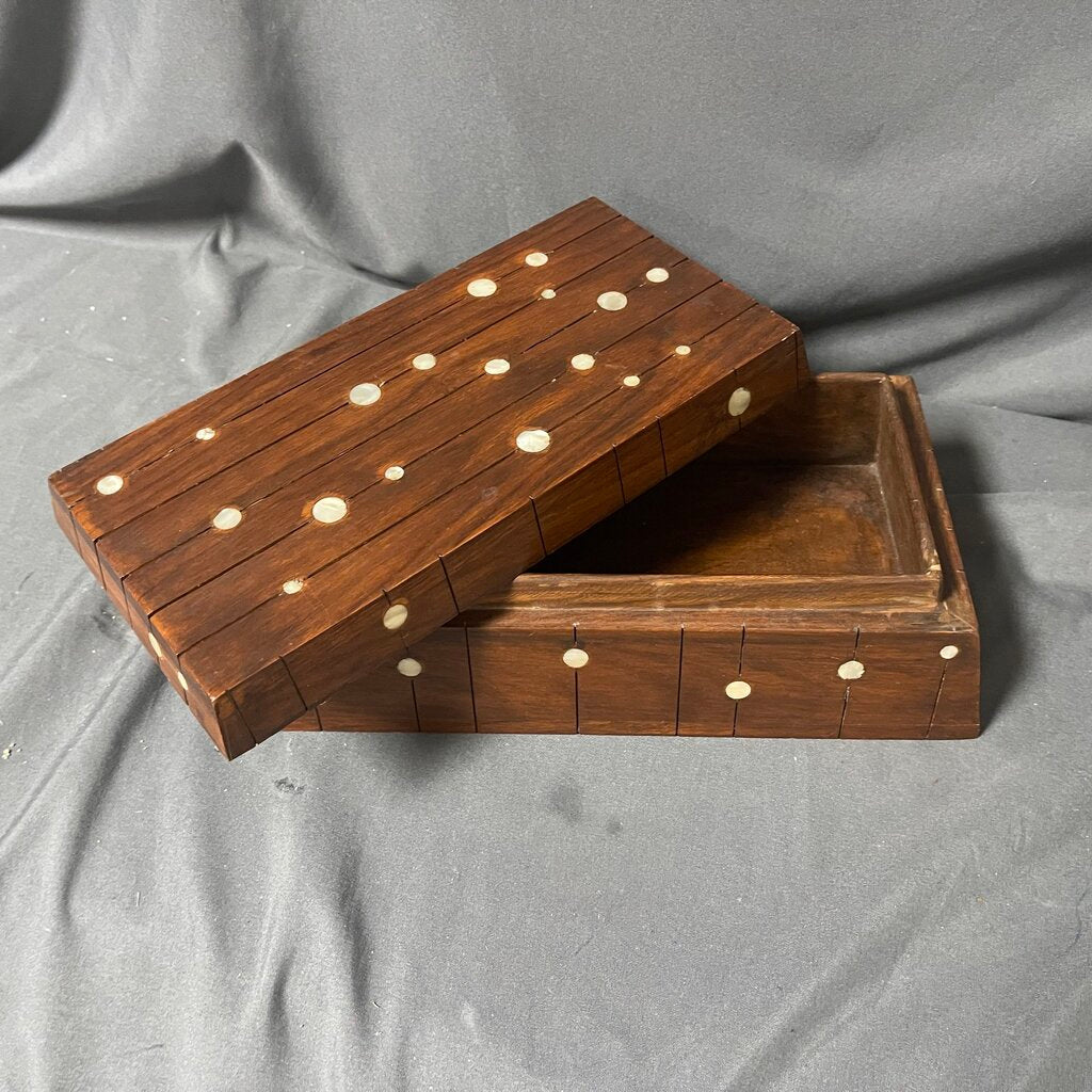 Mother of Pearl Dot Box