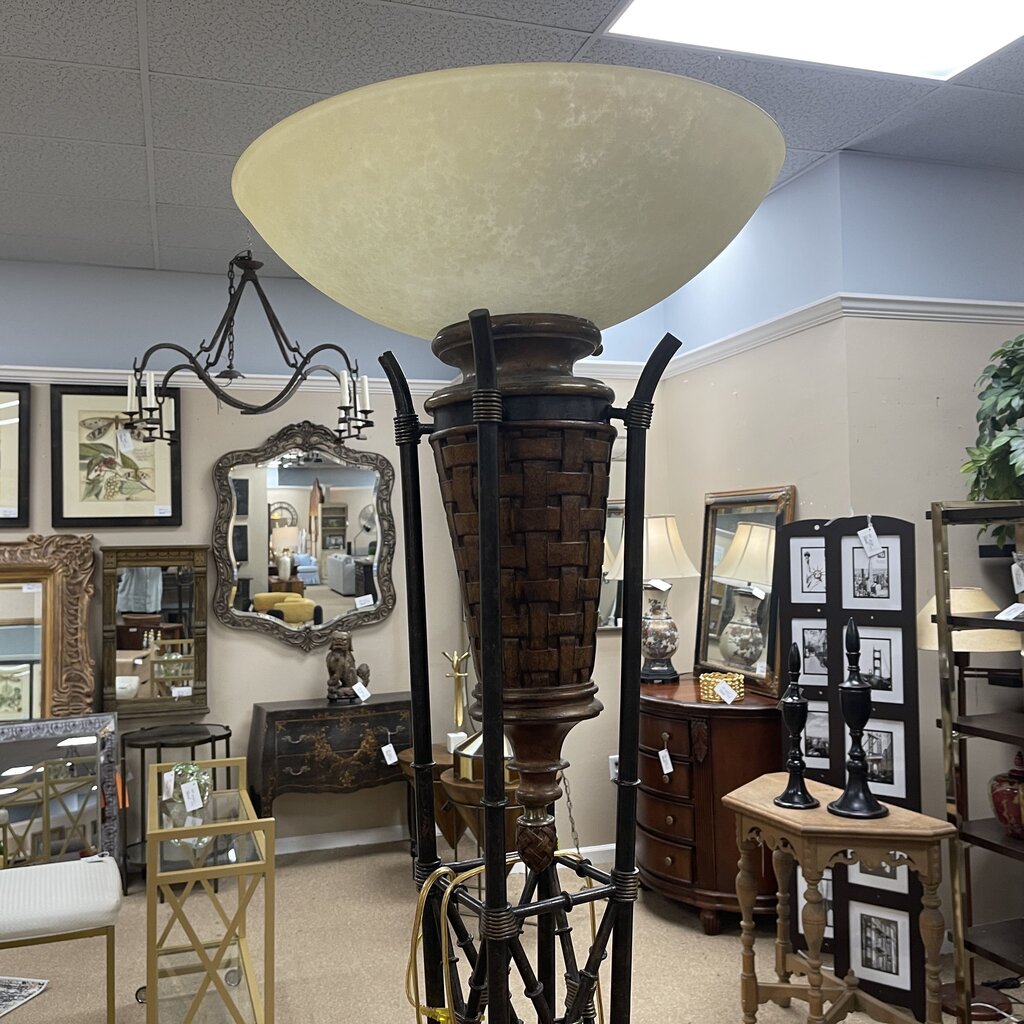 Tall Torchiere Floor Lamp