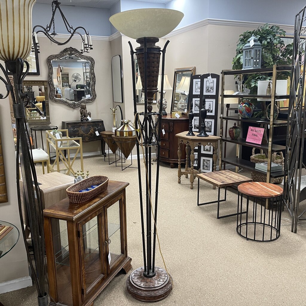 Tall Torchiere Floor Lamp