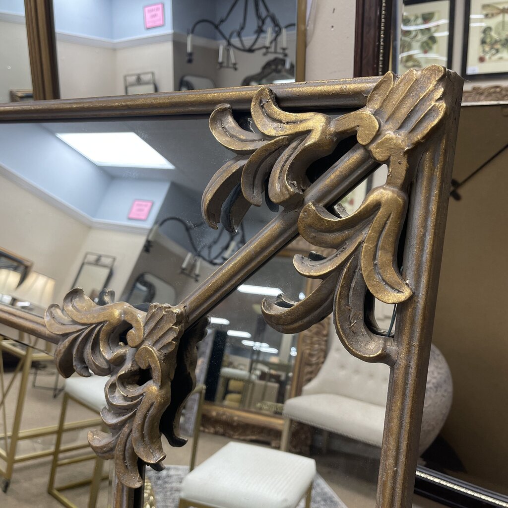 Large Ornate Gold Mirror