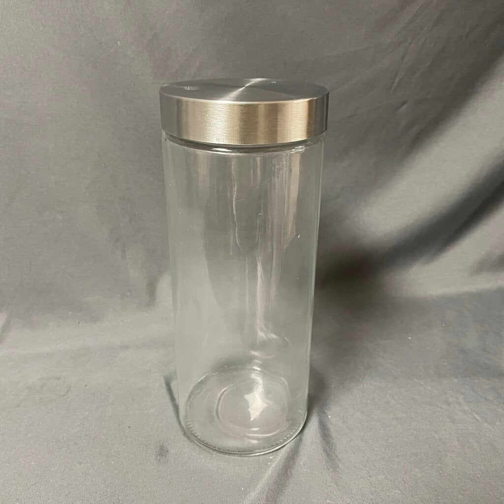Glass Canister w/Lid