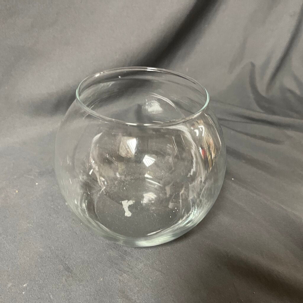 Glass Fishbowl Vase