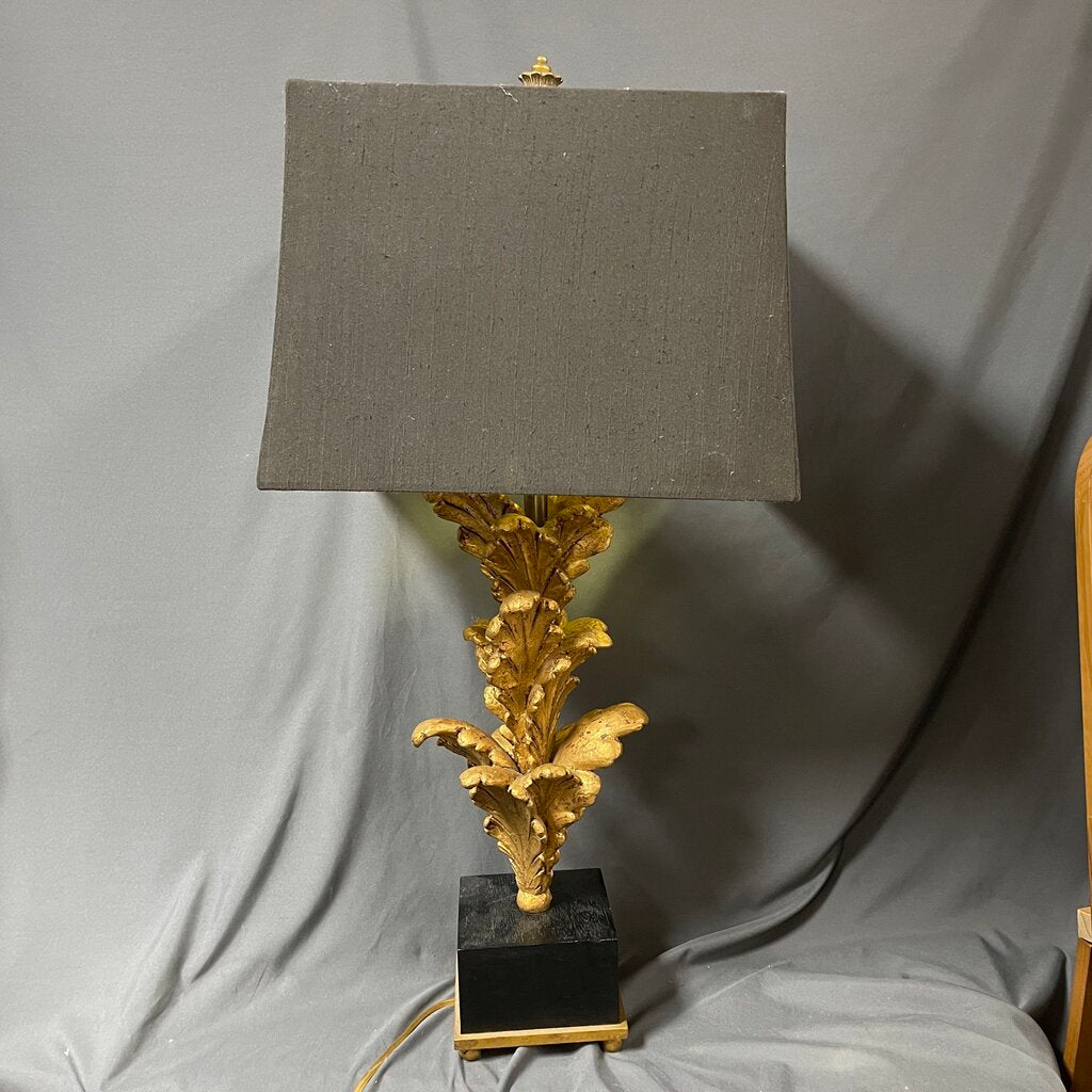 Gold Sculptured Lamp