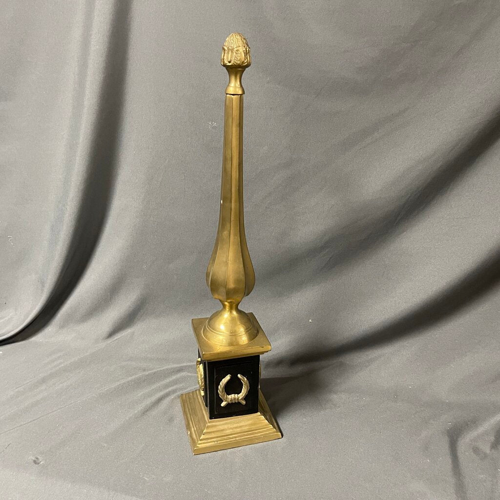 Brass Post Monolith Obelisk