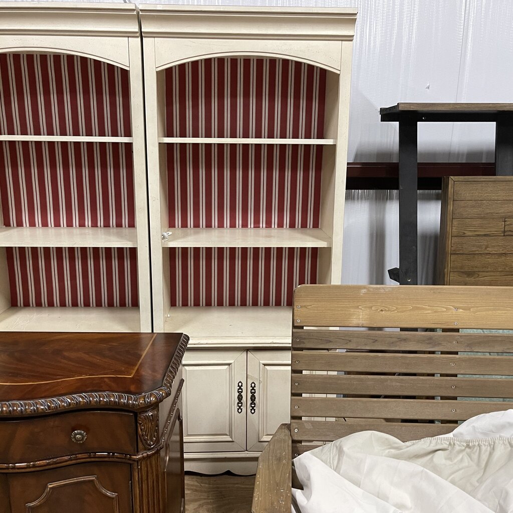 Bookcase w/Cabinet Storage