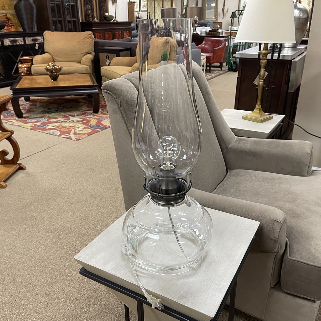 Electric Kerosene Table Lamp