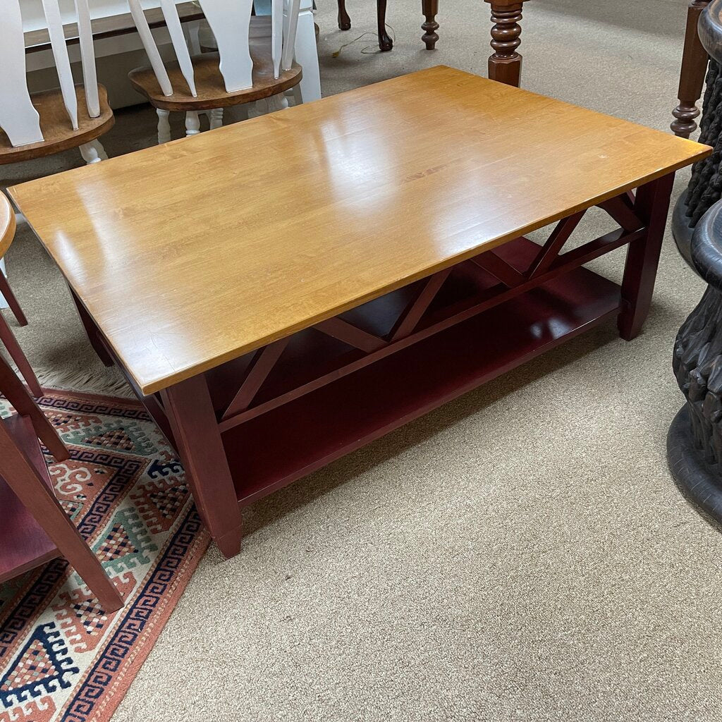 Two-Tone Coffee Table