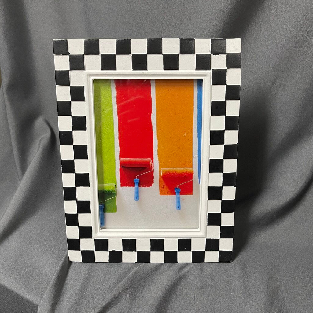 Checkered Picture Frame