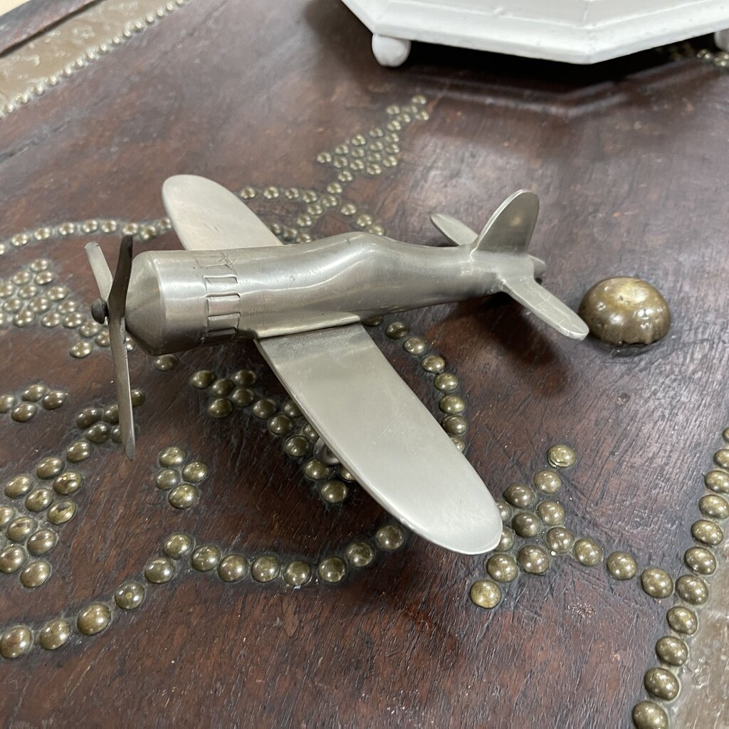 Stainless Steel Airplane Model