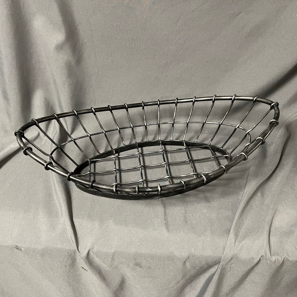 Black Metal Basket