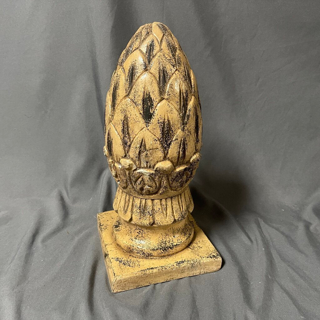 Wood Pinecone Finial
