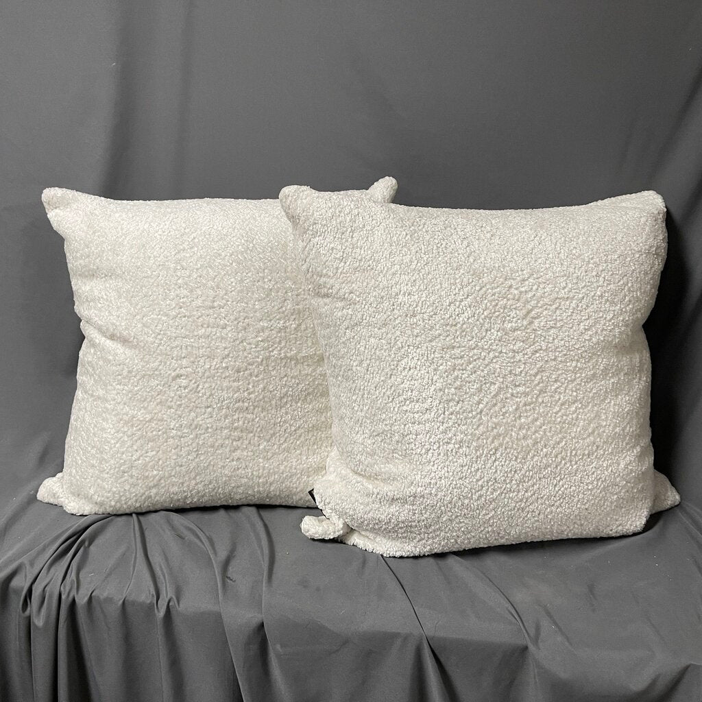 Pair Down Filled Chenille Pillows