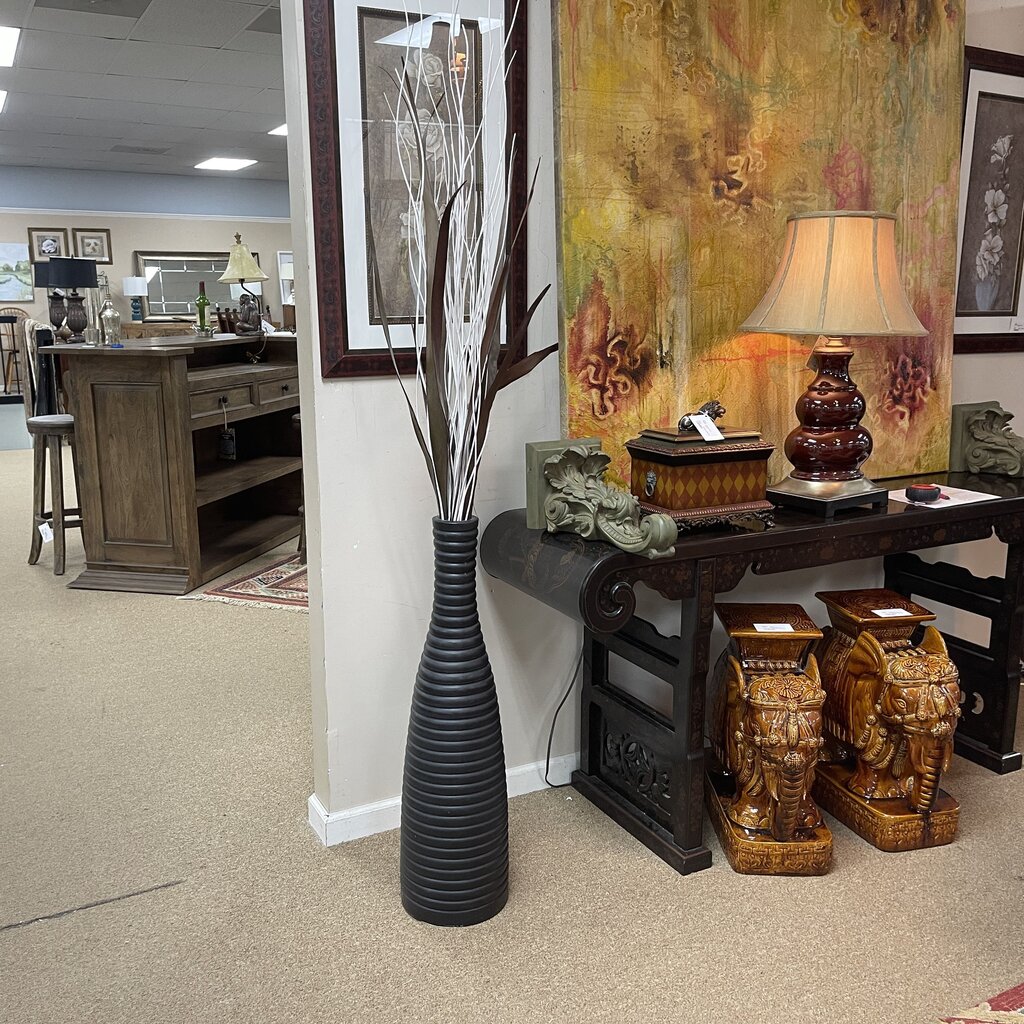 Pencil Reed Floor Vase