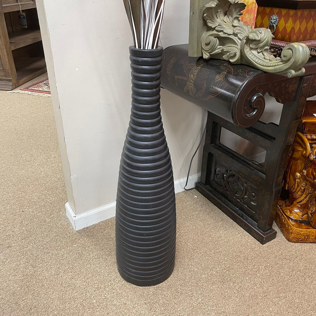 Pencil Reed Floor Vase