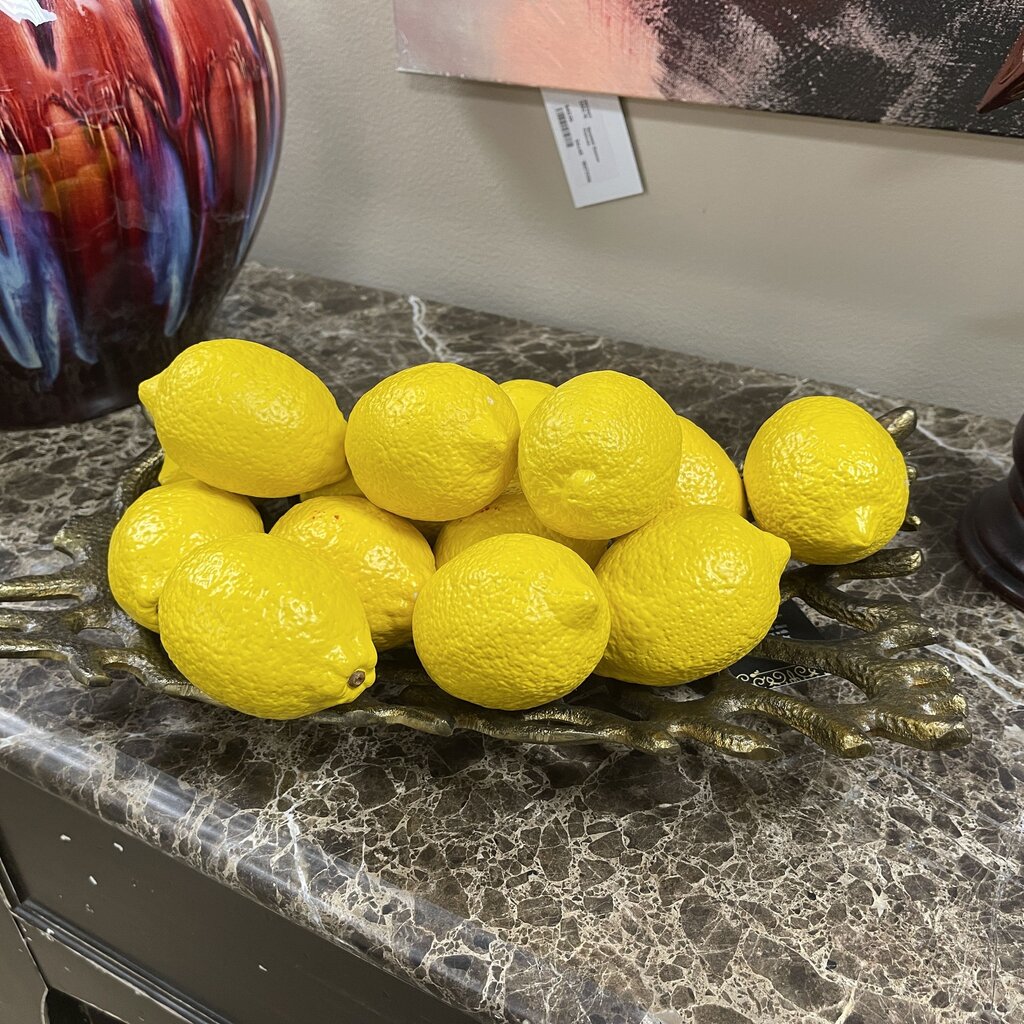 Set/14 Decorative Lemons